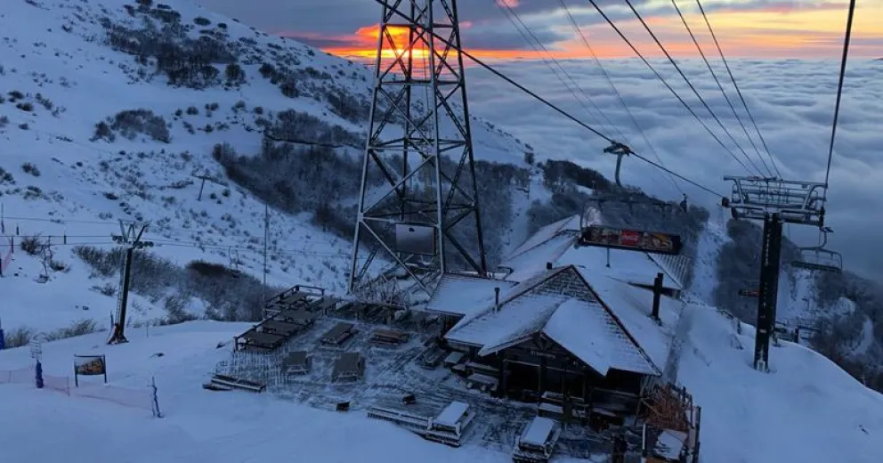 Hermosa postal tomada en cerro Catedral