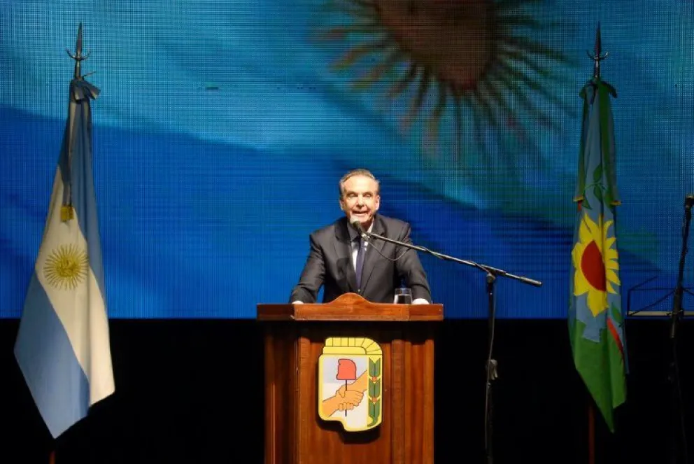 Pichetto lanzó su candidatura presidencial en La Plata