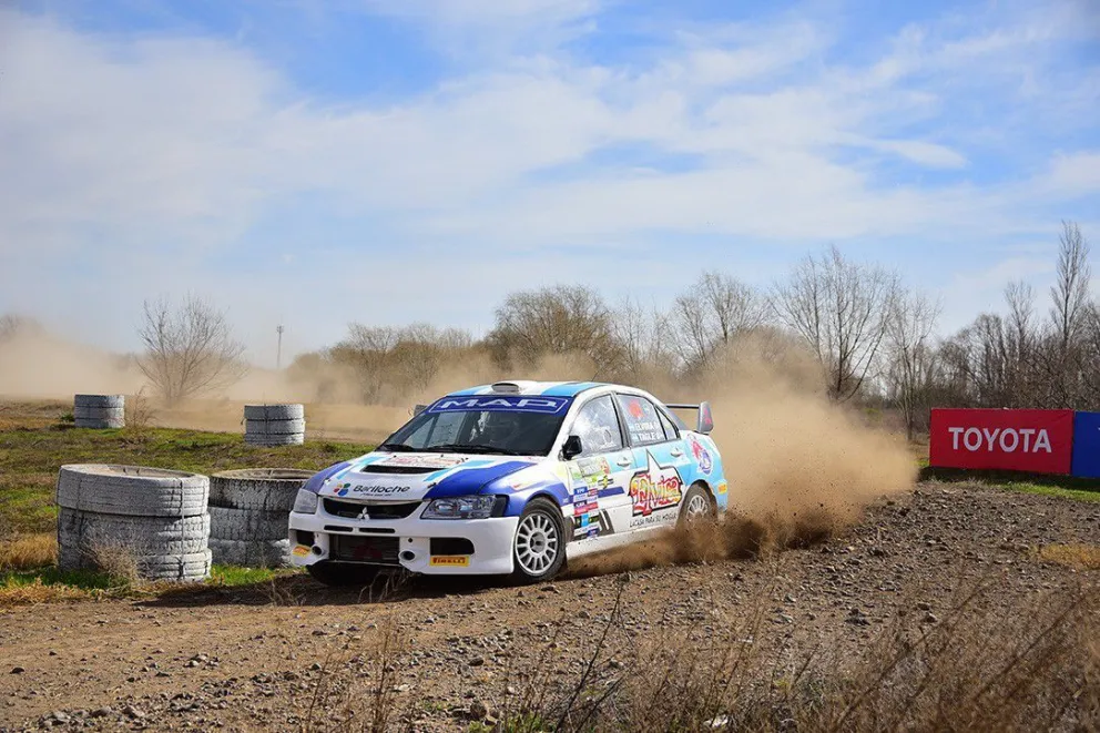 Agustín Elvira marcó el tercer mejor tiempo en el shakedown   