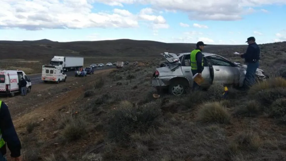 Terrible accidente en la Ruta 237 provocó la muerte de un bebé de seis meses