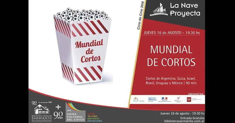 Llega el Mundial de Cortos a Bariloche