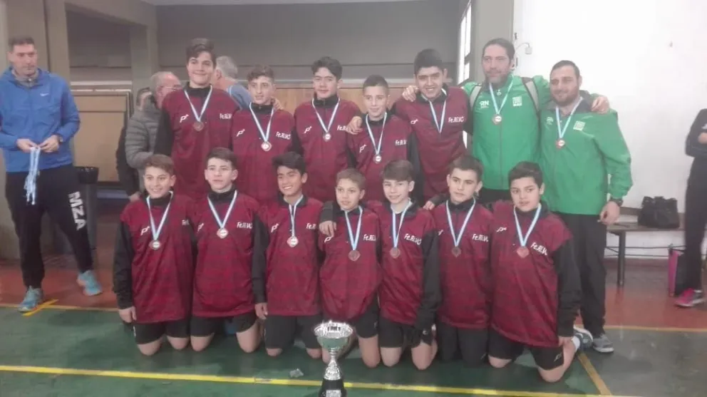 Gran desempeño en San Juan de la selección Sub 13 de Río Negro