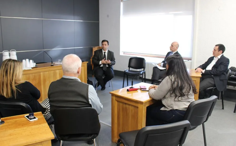 Visita del nuevo Defensor General Ariel Alice y elección de fiscales y defensores adjuntos