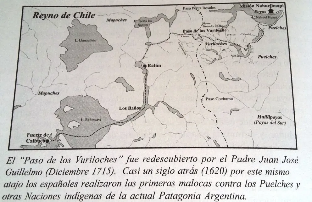 Le tocó a Guillelmo “descubrir” el mítico Paso de los Vuriloches