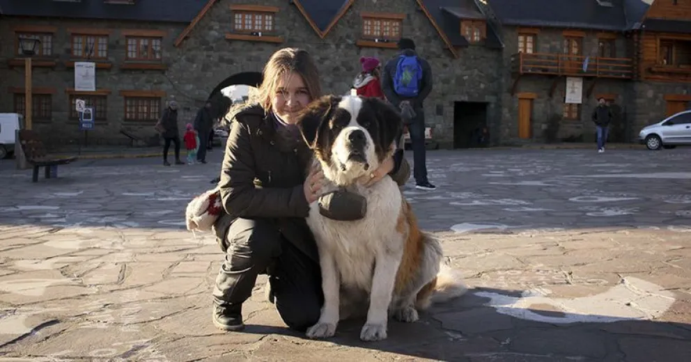 Con discrepancias, apuntan a prohibir las fotos con perros san bernardo en el Centro Cívico