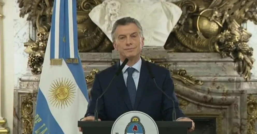Mauricio Macri: "Estamos en emergencia"