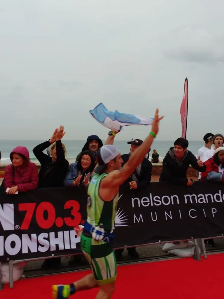 Gran actuación de Guille García en su segundo mundial Ironman 70.3