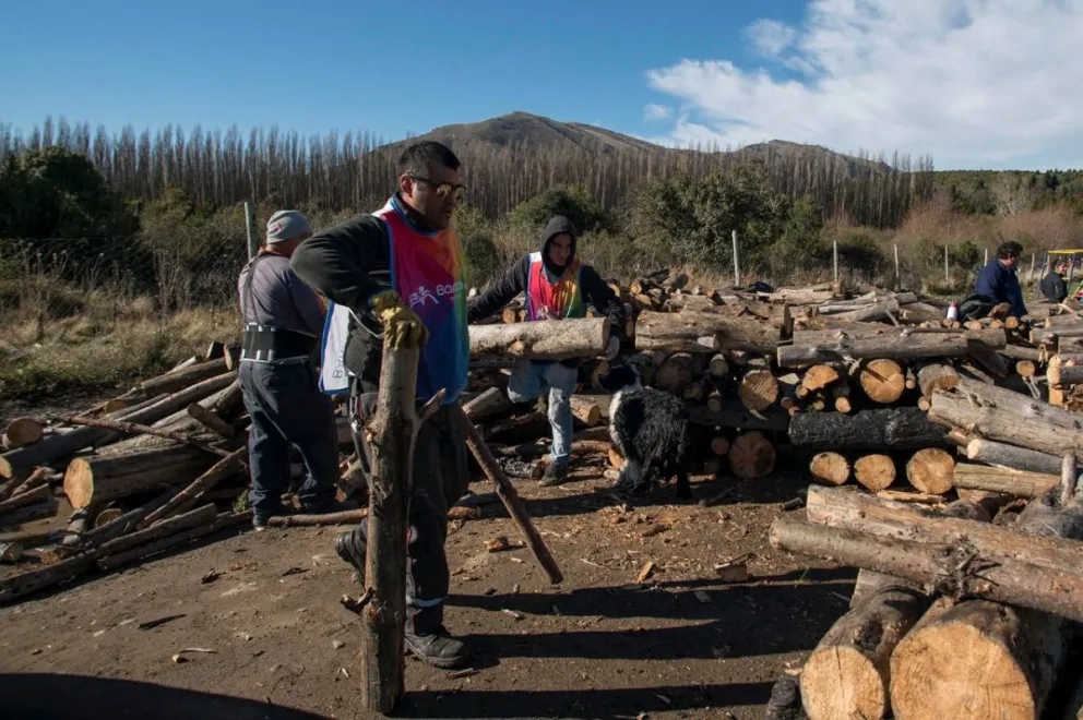 Cómo sigue la entrega de leña del Plan Calor