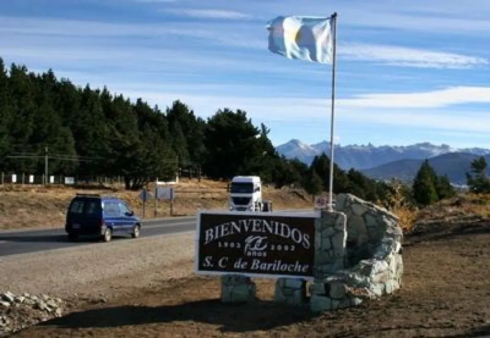 Entrada y salida de Bariloche