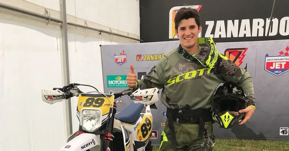 Arriegada se metió entre los 10 mejores del mundo del Enduro en la categoría E3