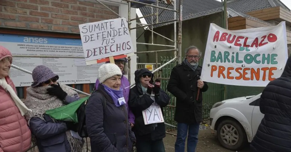“El Abuelazo” reclamó en ANSES