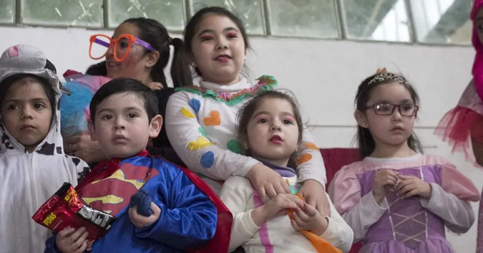 Multitudinario festejo del Día del Niño en la escuela Nº 295