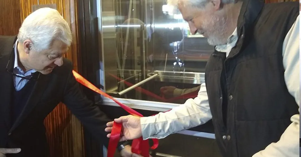 Inauguraron el ascensor en la Usina Cultural del Centro Cívico