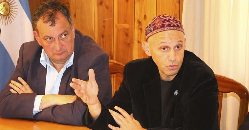 Con agenda política e institucional, llega el rabino Bergman a Bariloche