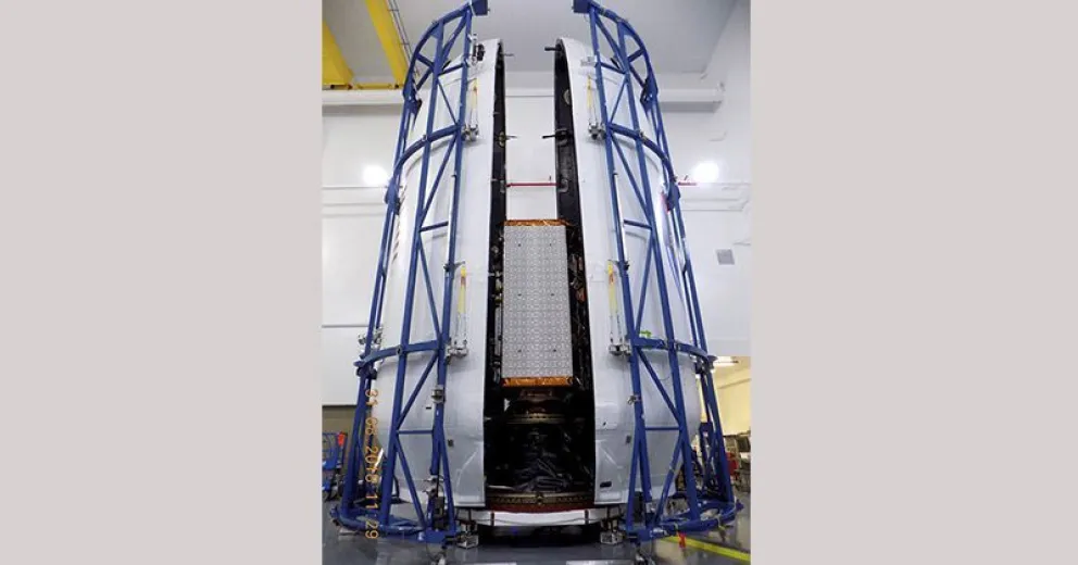El SAOCOM 1A, cada vez más cerca del espacio