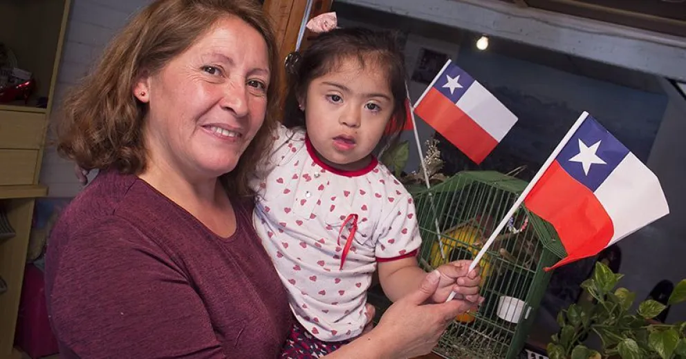 Una historia como tantas y un amor incondicional a los dos países