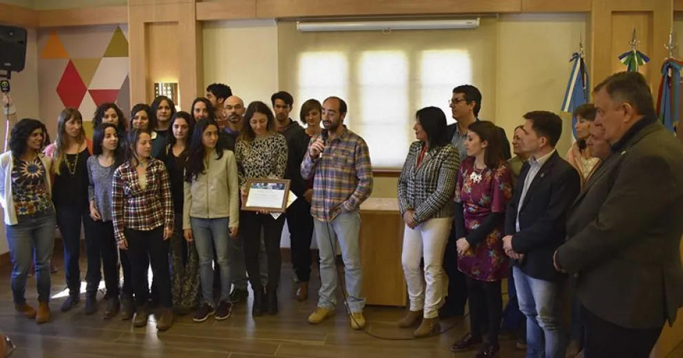 El Concejo distinguió con el Premio al Mérito a Diego Libkind