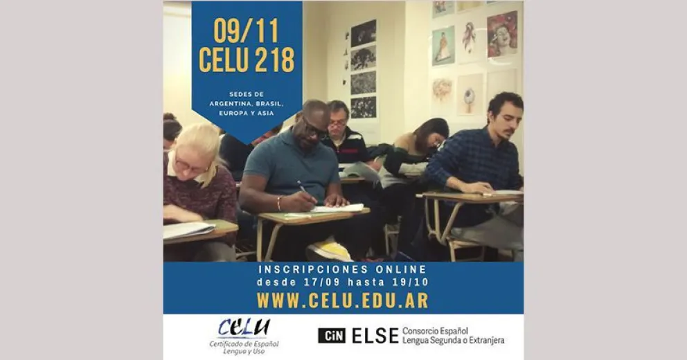 Se encuentra abierta la inscripción para rendir el examen CELU