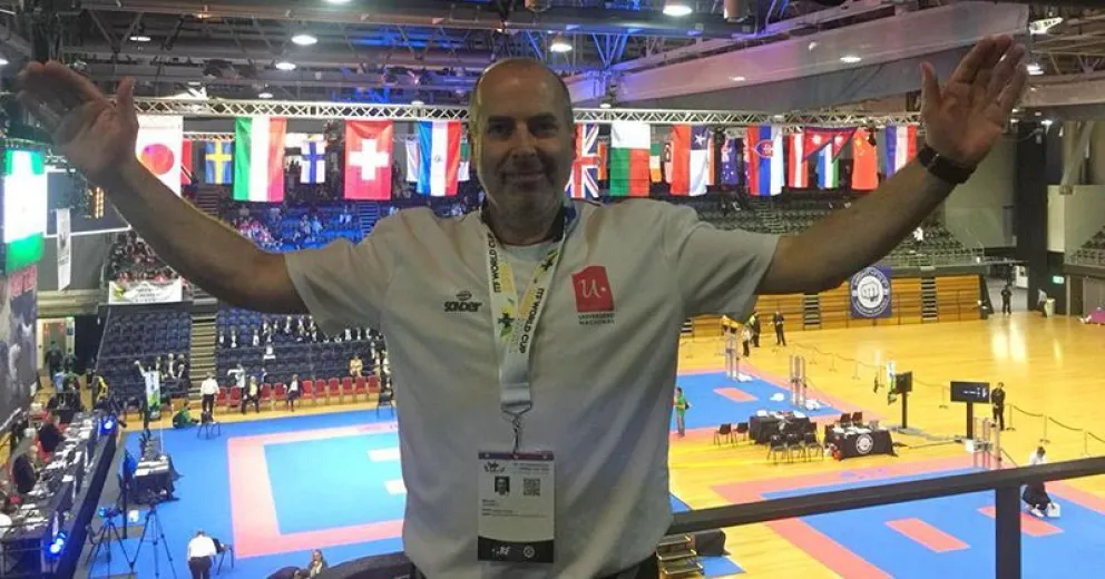 Nodocente de la UNRN subcampeón mundial de taekwondo