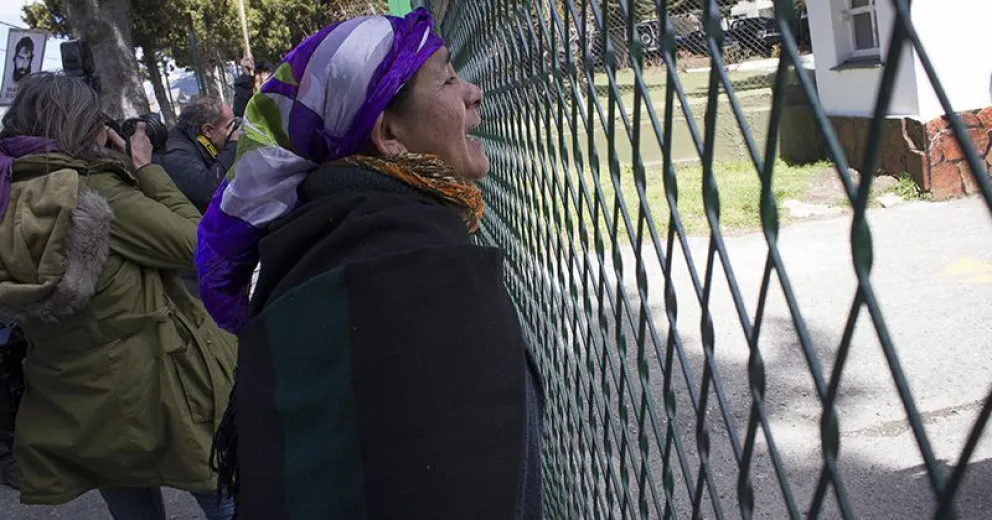 María Nahuel: “Nosotros no tenemos armas, solo podemos tirar alguna piedra”