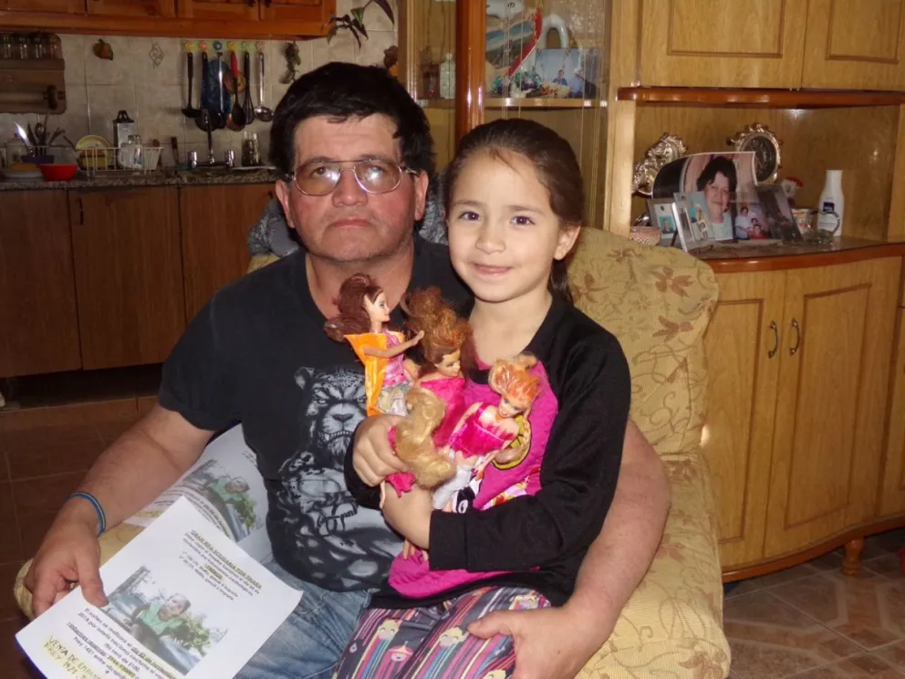 Una rifa solidaria y venta de empanadas para colaborar con la pequeña Thiara