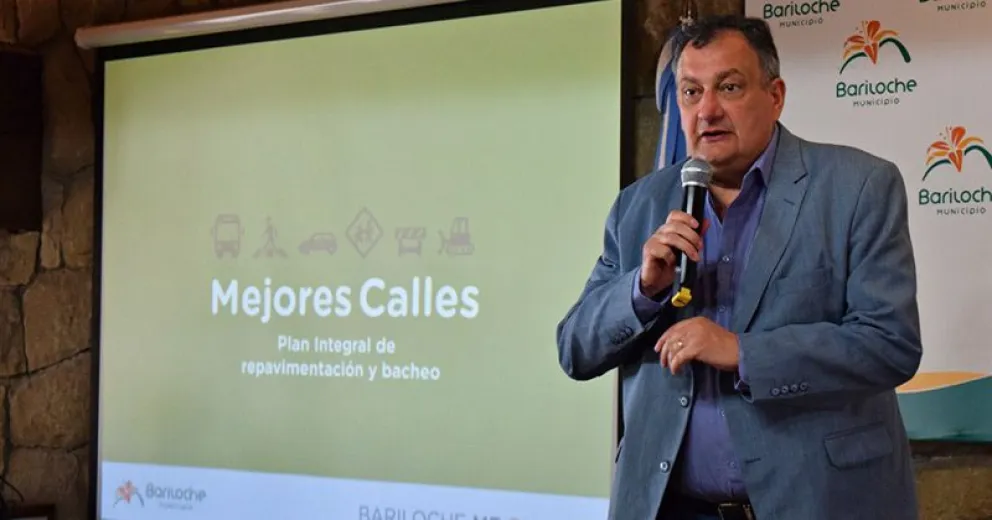 El municipio presentó el plan Mejores Calles para infraestructura vial