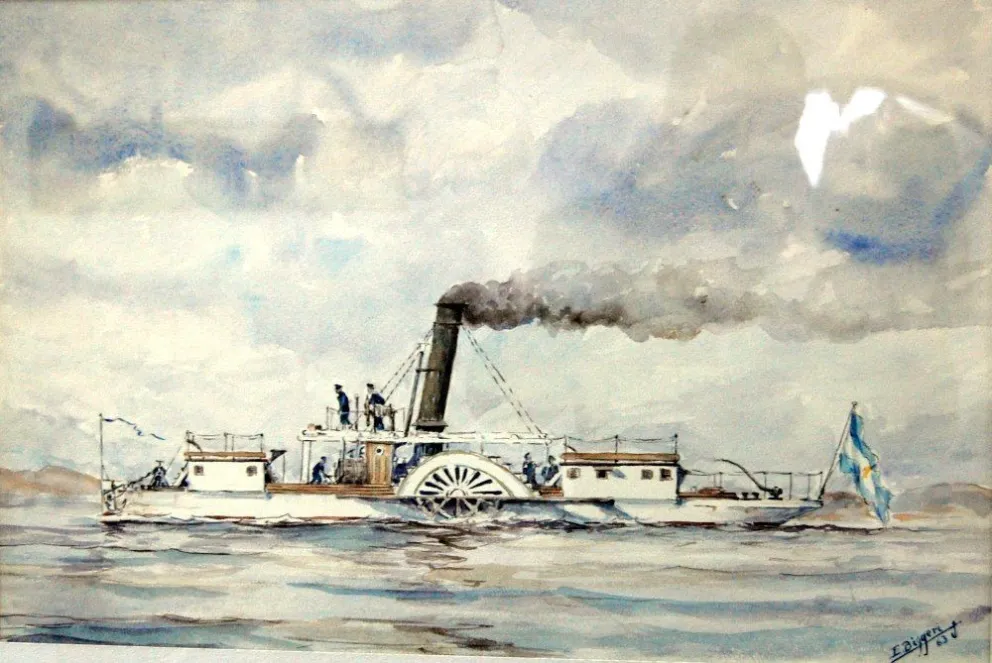 Tres expediciones demandó a la Marina arribar al lago Nahuel Huapi