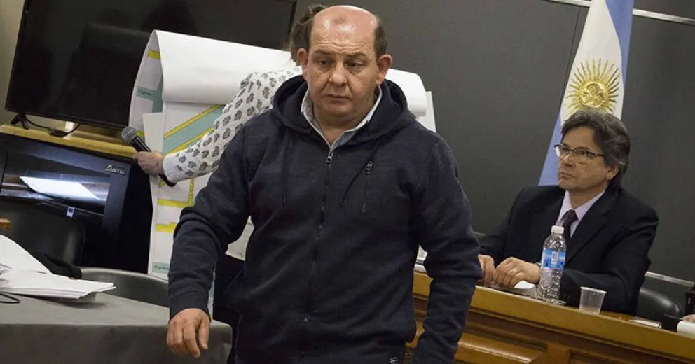 Dante Bressan dijo que vio a dos personas con armas de fuego caseras.