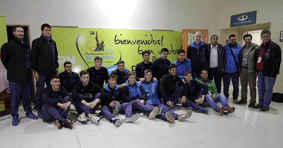 Arribó Bariloche el seleccionado nacional de vóley