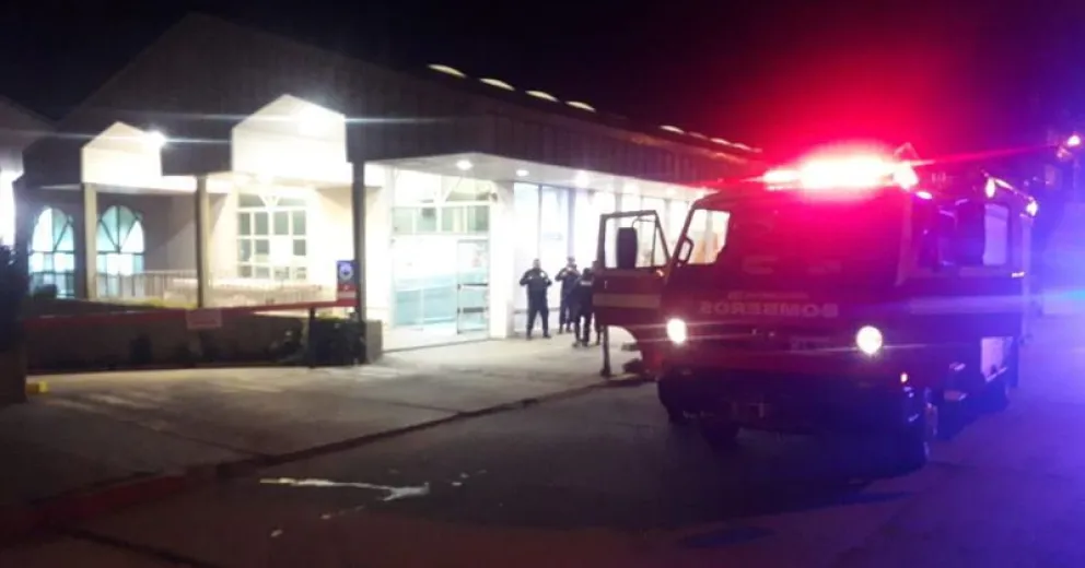 Susto por principio de incendio en un supermercado