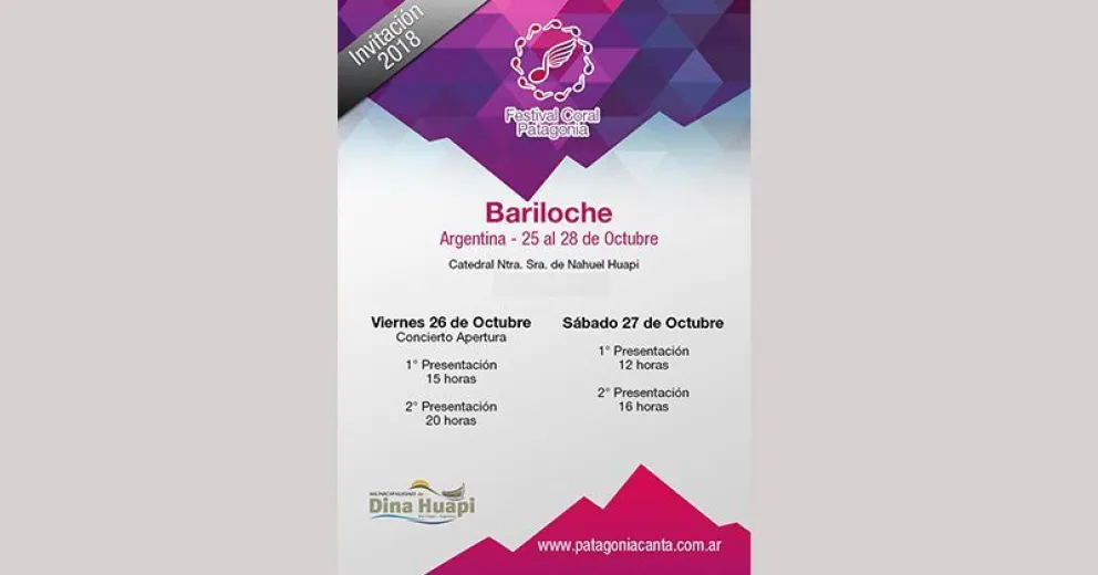 Se viene un nuevo "Encuentro Coral Patagónico"