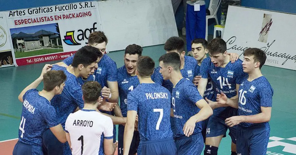 Buen triunfo de Argentina frente a Paraguay en el debut del Sudamericano de Vóley