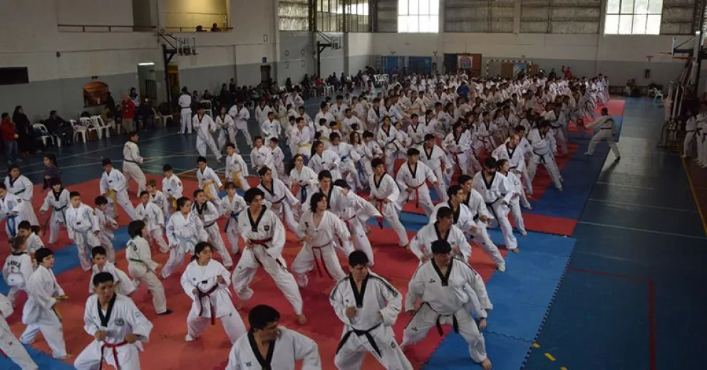 El taekwondo se desplegó a lo grande