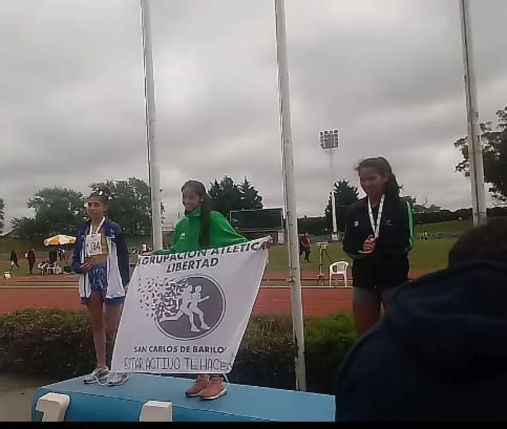 La barilochense Rocío Reyes Oyarzun se consagró campeona en los Juegos Nacionales Evita