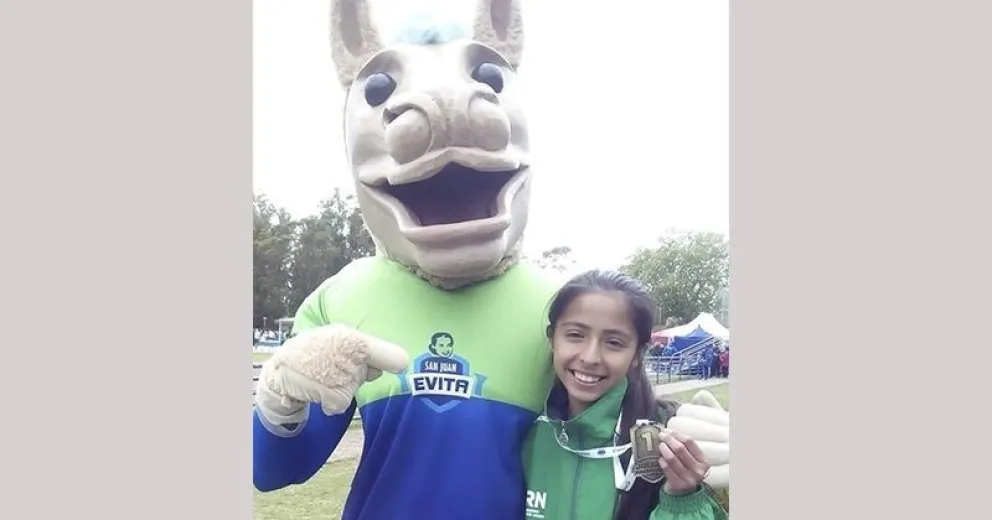 Rocío Reyes Oyarzun, ganadora de las dos medallas de oro