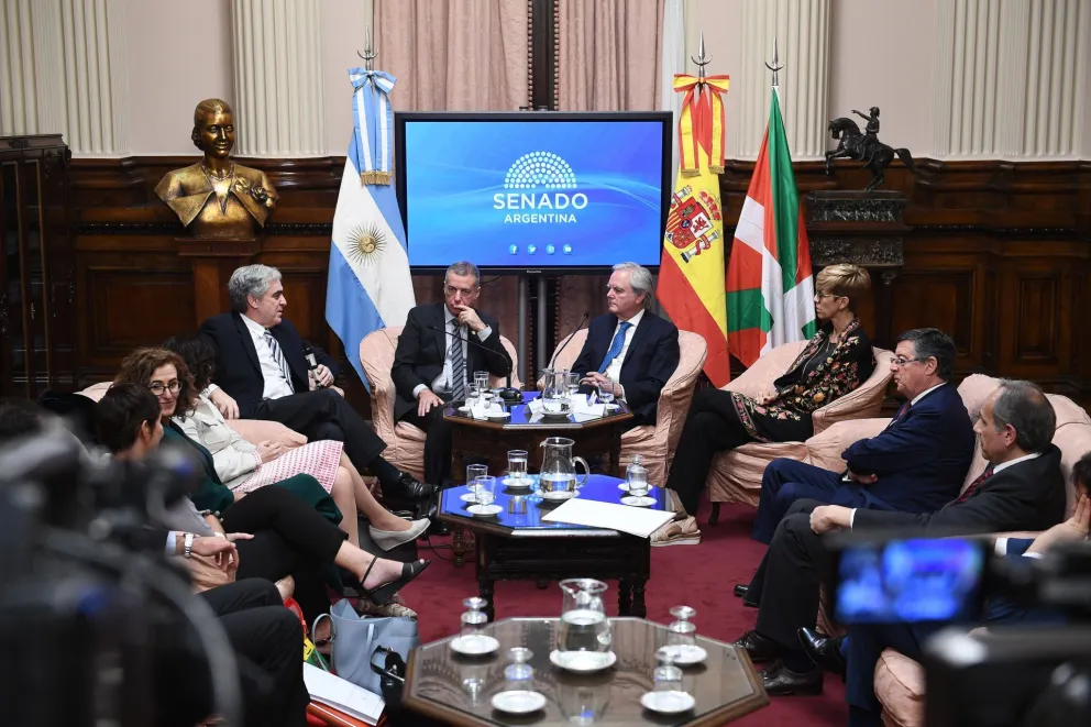 García Larraburu se reunió con el presidente del País Vasco