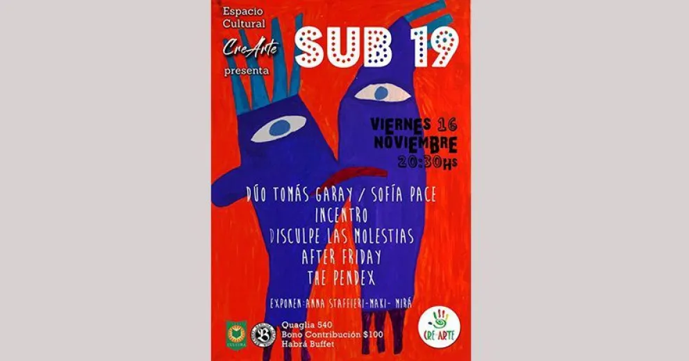 Llega a Cre Arte el último evento del ciclo “Puertas” del año