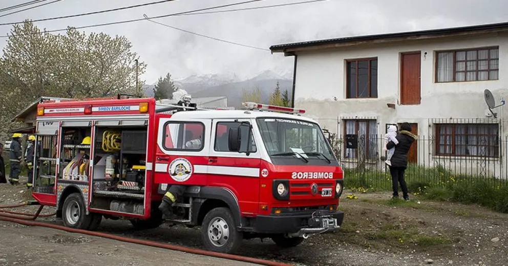 Se incendió un departamento en el barrio El Frutillar