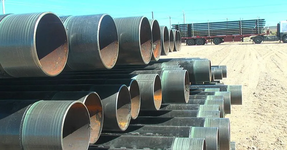 Continúa llegando la cañería que llevará el gas a la Región Sur rionegrina