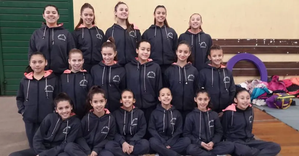 Fin de semana a toda gimnasia rítmica