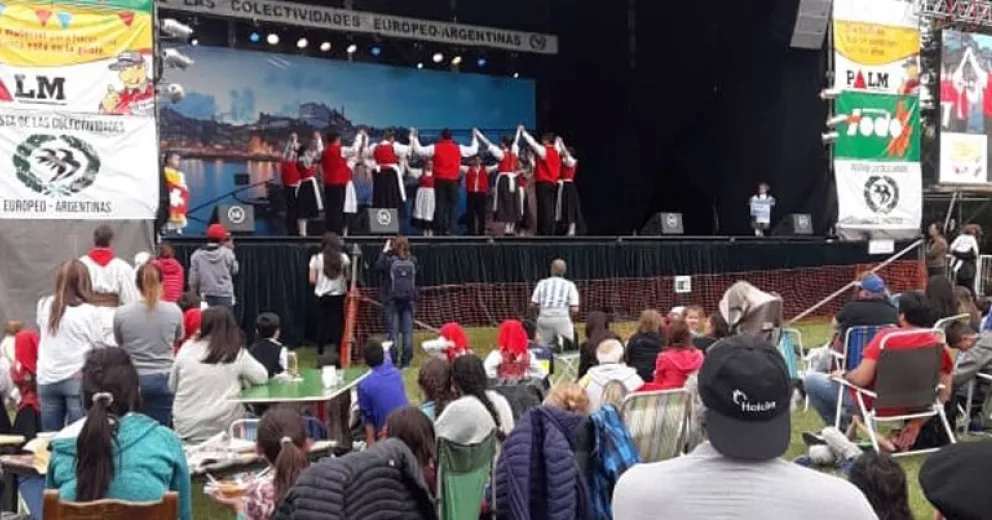 La fiesta de las colectividades retomó su actividad