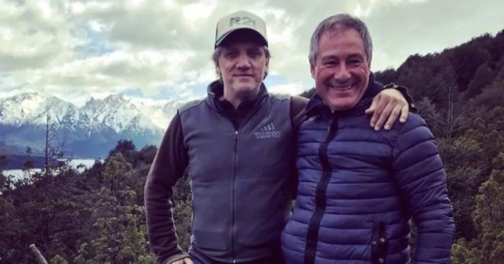 El DT de Independiente y un ex Soda Stereo, juntos en Bariloche