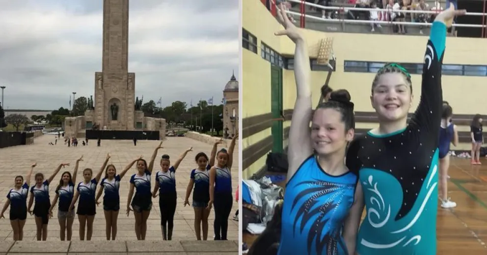 Gran actuación de la Escuela de Gimnasia Artística los Lagos en el Torneo Nacional de Rosario