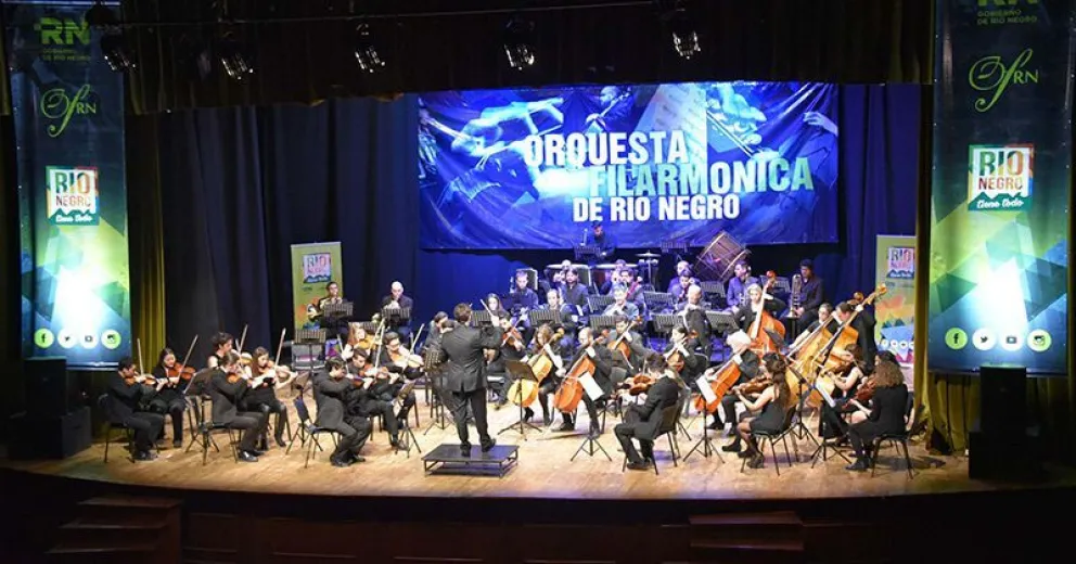 La Filarmónica de Río Negro cierra el año con un concierto 100% rionegrino