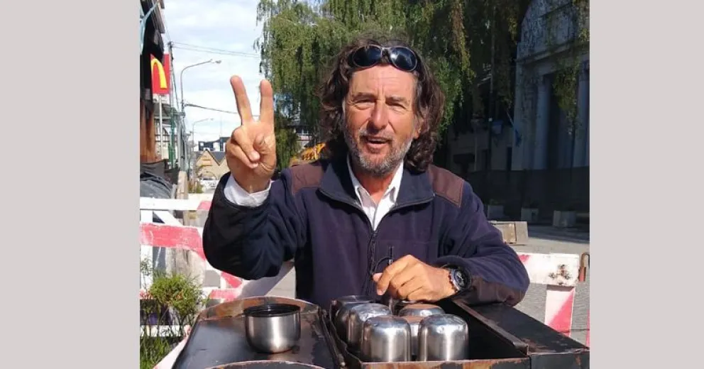 Hernán Hernández, 27 años vendiendo café
