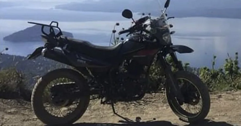 Le robaron la moto en pleno centro