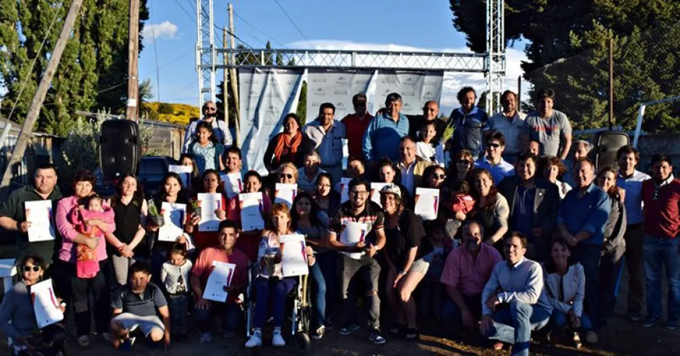 Los vecinos del barrio exMatadero alcanzaron el sueño de la tierra propia