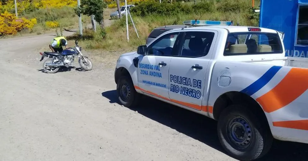 Secuestran una moto con pedido de captura desde Chubut