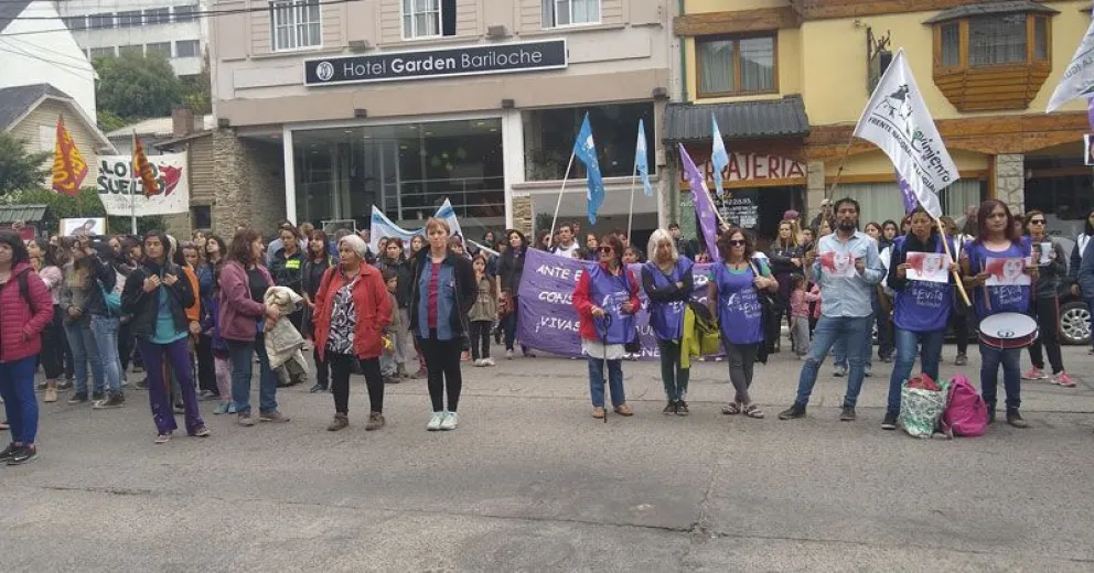Marcharon para repudiar el  fallo donde no hubo culpables  de la muerte de Lucía Pérez
