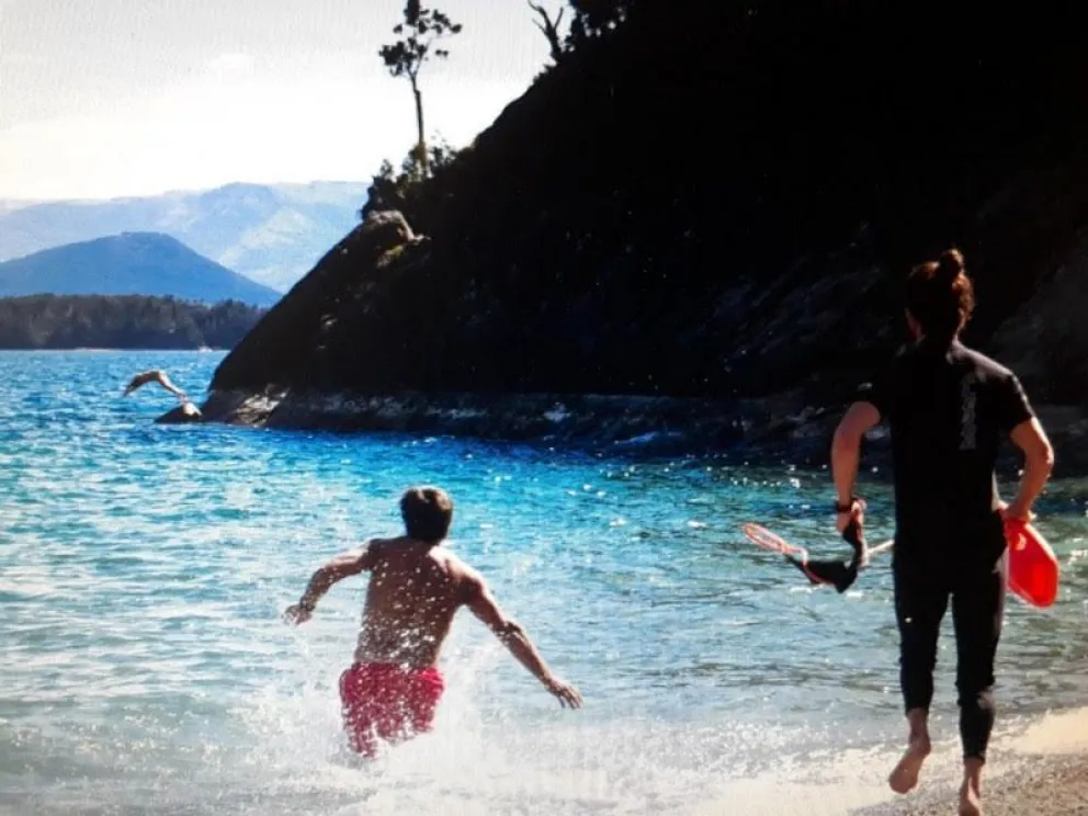 Hay nueve playas seguras en los lagos de Bariloche